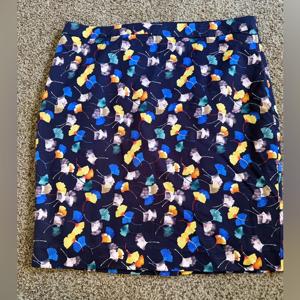 The Limited Multicolor Floral Pencil Skirt